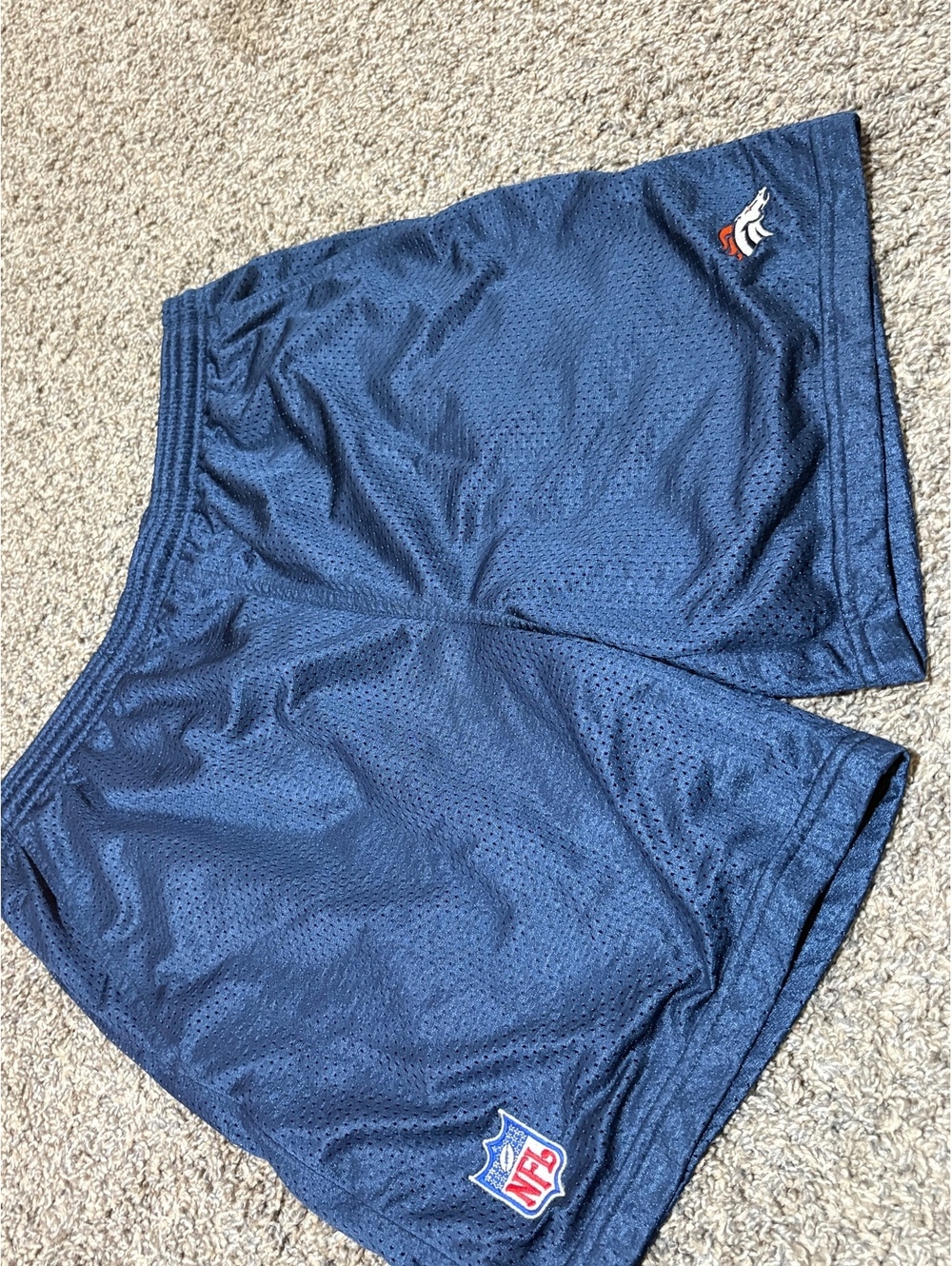 Reebok NFL Denver Broncos Men's Athletic Shorts Size L